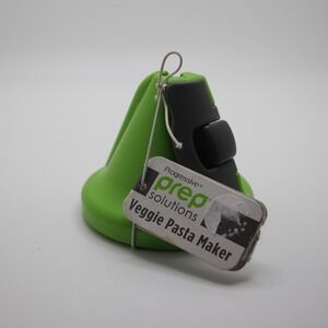 Progressive Prep Solutions Veggie‎ Pasta Maker Spaghetti & Wide Cuts NEW Green